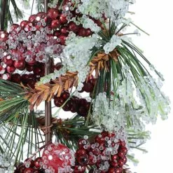 Promo 🛒 24" Frosted Pine Leaf & Berry Tabletop Tree by Ashland® ⭐ -Ashland Online Store 10699002 2