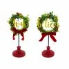 Budget 🔥 Assorted 10.8'' Wreath on Stand Tabletop Décor by Ashland® 🔔 -Ashland Online Store 10699023 1