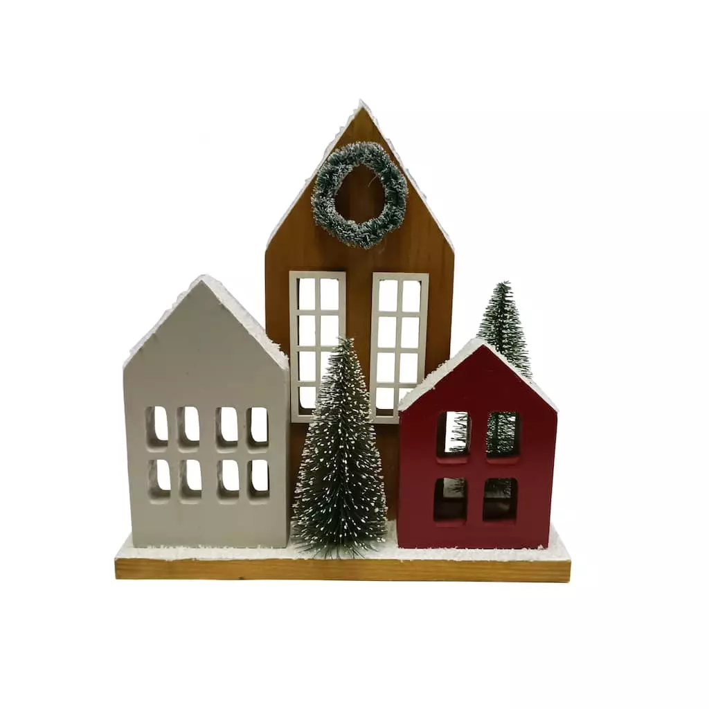 Flash Sale ๐ฅ Assorted 9.5" โญ Christmas Cottage House by Ashland® โญ 6 Flash Sale ๐ฅ Assorted 9.5" โญ Christmas Cottage House by Ashland® โญ - Image 4