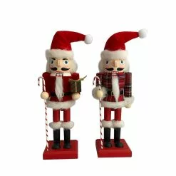 Buy ❤️ Assorted 9.8'' Nutcracker with 😉 Candy Cane Tabletop Décor by Ashland® ✨