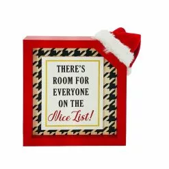 Coupon ⭐ Assorted 6.6'' Block Sign with Santa Hat Tabletop Décor by Ashland® ❤️ -Ashland Online Store 10699031 2