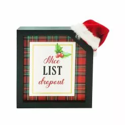 Coupon ⭐ Assorted 6.6'' Block Sign with Santa Hat Tabletop Décor by Ashland® ❤️ -Ashland Online Store 10699031 3