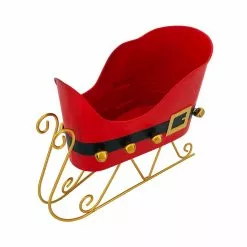 Best reviews of ✔️ 12.75'' Sleigh with Santa Belt Tabletop Décor by Ashland® ❤️