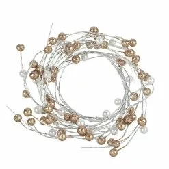 Buy 🌟 5ft. Berry With Champagne Pearl Coiled Garland by Ashland® 🔥