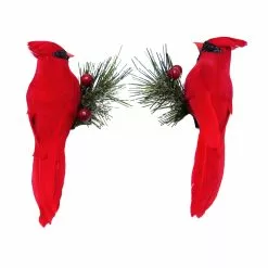 Wholesale ✔️ Cardinals on Pine Branch Accents by Ashland®, 2ct. ✔️