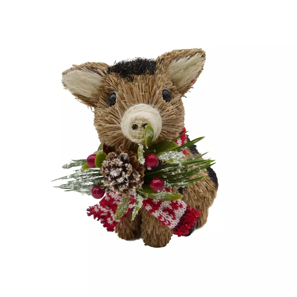 Cheap โ๏ธ 5" Sitting ๐ฅ Christmas Pig Accent by Ashland® โ๏ธ 4 Cheap โ๏ธ 5" Sitting ๐ฅ Christmas Pig Accent by Ashland® โ๏ธ - Image 2