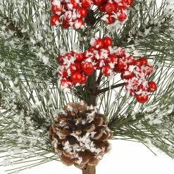 Discount ✨ Cashmere Pine with Berries Pick by Ashland® 😀 -Ashland Online Store 10699102 2