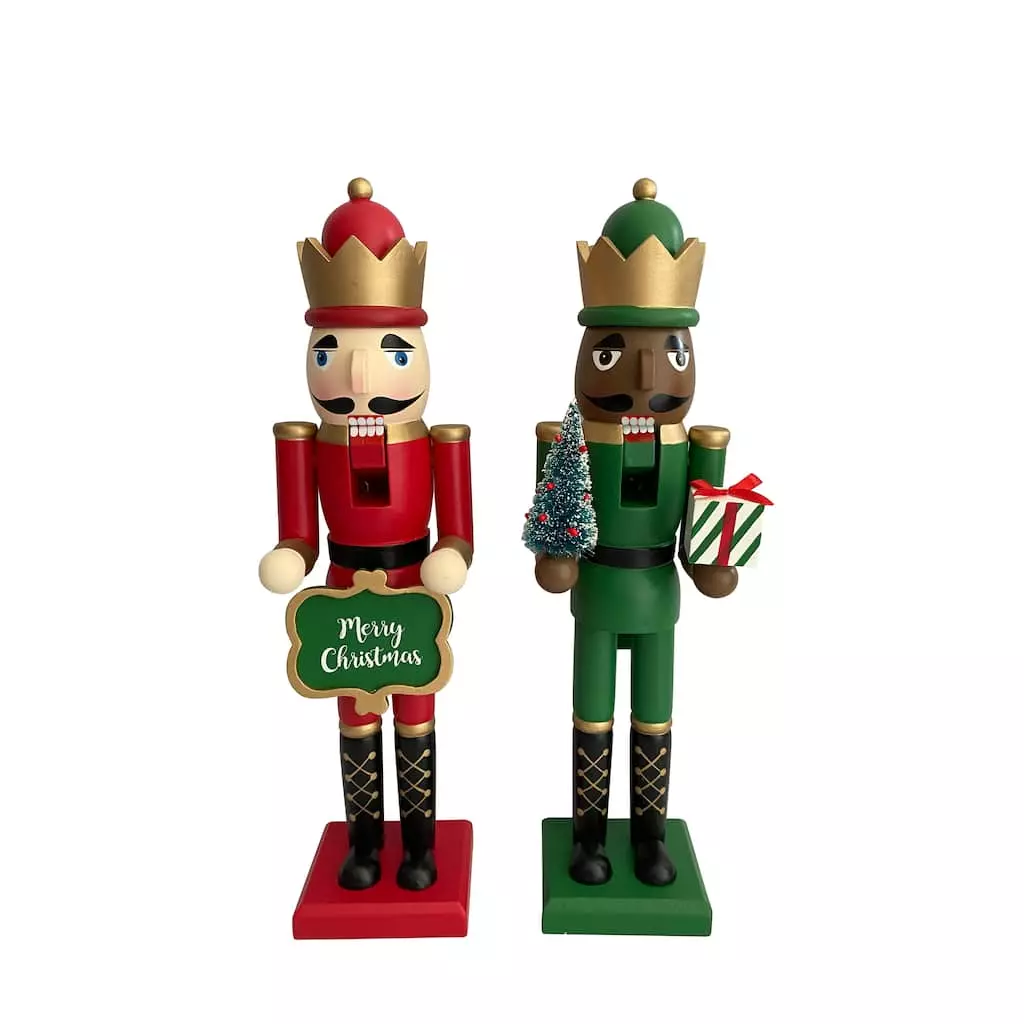 Deals ๐ Assorted 15'' Red/Green Nutcracker Tabletop Décor by Ashland® โค๏ธ 3 Deals ๐ Assorted 15'' Red/Green Nutcracker Tabletop Décor by Ashland® โค๏ธ