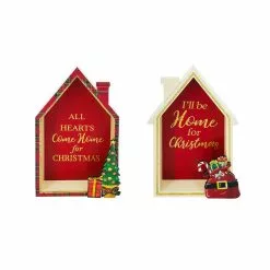 Wholesale ๐ Assorted 8'' House ๐ Christmas Tabletop Sign by Ashland® โจ