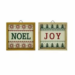 Coupon ⭐ Assorted 🎉 Christmas Wall Hanging by Ashland® ⭐