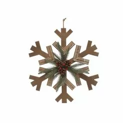 Discount 🔥 Snowflake with Pinecone Wall Décor by Ashland® 🎉