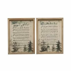 Brand new ๐ฏ Assorted โ Christmas Sheet Music Wall Hanging by Ashland® โ๏ธ