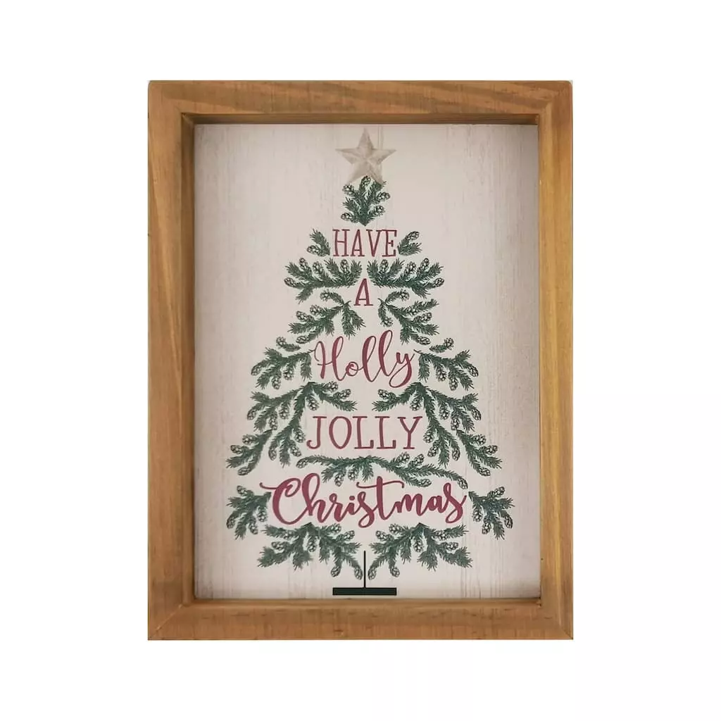 Cheapest ๐ Assorted 8" Christmas Tree Tabletop Sign by Ashland® โจ 4 Cheapest ๐ Assorted 8" Christmas Tree Tabletop Sign by Ashland® โจ - Image 2