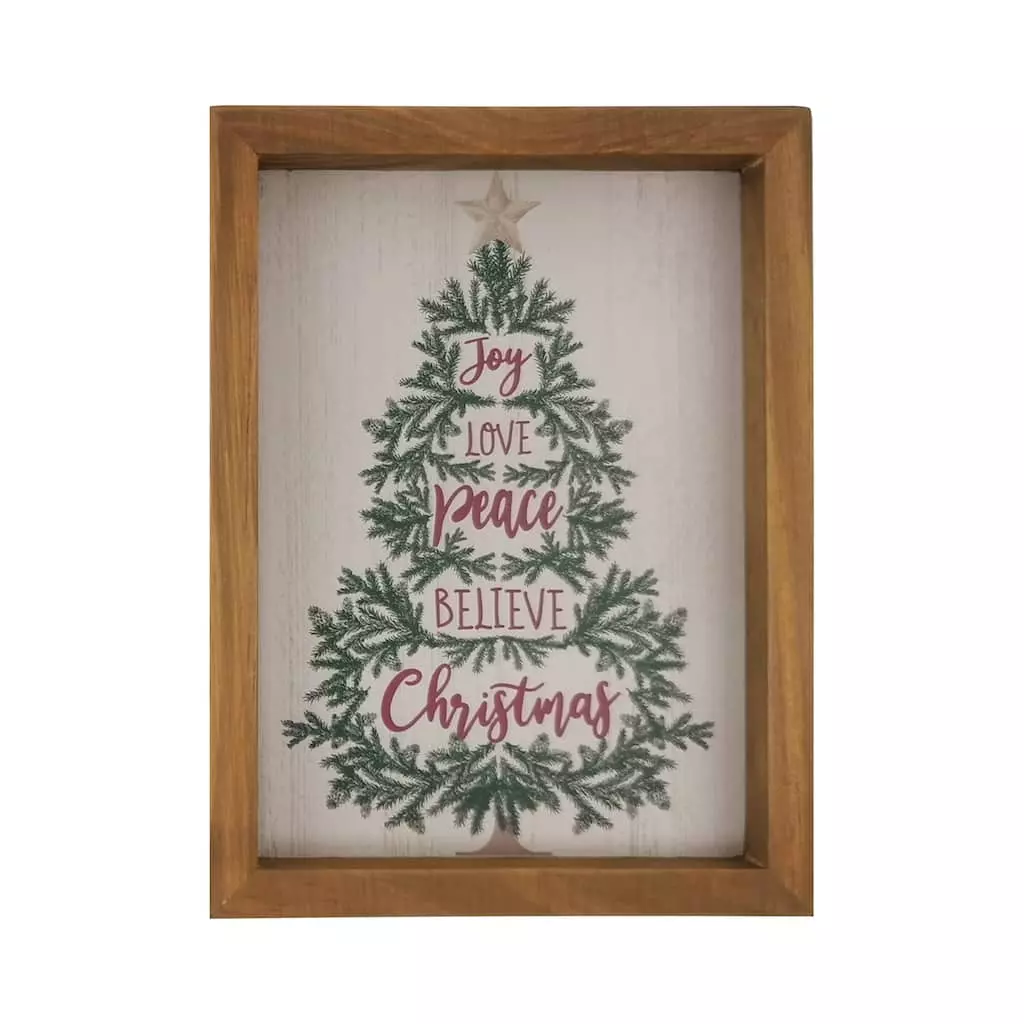 Cheapest ๐ Assorted 8" Christmas Tree Tabletop Sign by Ashland® โจ 6 Cheapest ๐ Assorted 8" Christmas Tree Tabletop Sign by Ashland® โจ - Image 4