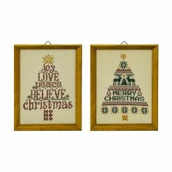 Best Sale ๐ Assorted Framed Christmas Tree Wall Hanging by Ashland® ๐