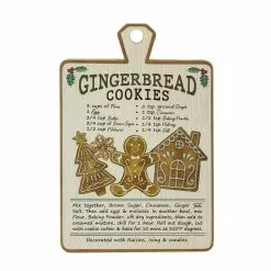 New 🥰 Gingerbread Cookies Recipe Wall Hanging by Ashland® ✔️