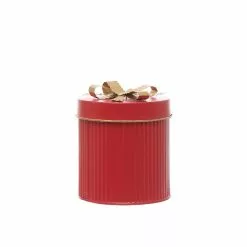 Buy ⭐ 6" Red Metal Gift Box With Bow by Ashland® 🌟