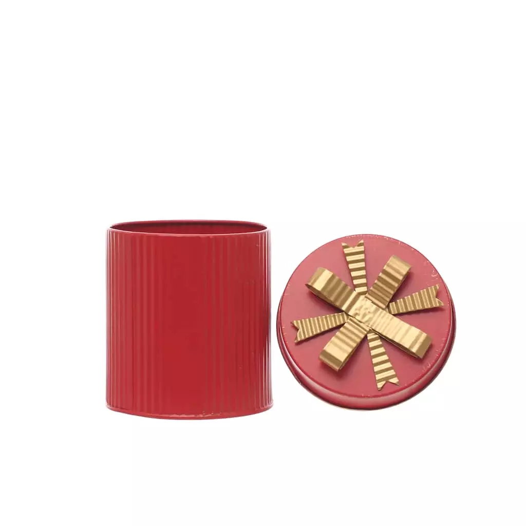 Buy โญ 6" Red Metal Gift Box With Bow by Ashland® ๐ 5 Buy โญ 6" Red Metal Gift Box With Bow by Ashland® ๐ - Image 3