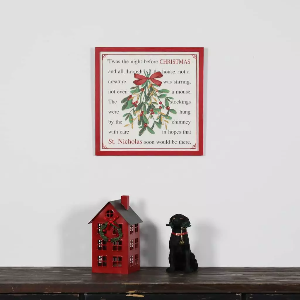 Hot Sale β 10" Red House With Wreath Tabletop Decoration by Ashland® π 5 Hot Sale β 10" Red House With Wreath Tabletop Decoration by Ashland® π - Image 3