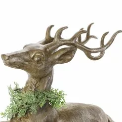 Wholesale ✨ 21" Leaping Stag with Greenery Tabletop Accent by Ashland® 🤩 -Ashland Online Store 10699289 3