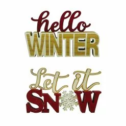 Deals ๐ฅ Assorted 8" Winter Tabletop Sign by Ashland® โ๏ธ