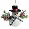 Best Sale 🎉 4.3'' Snowman with Black Hat Christmas Ornament by Ashland® ✔️ -Ashland Online Store 10699379 1