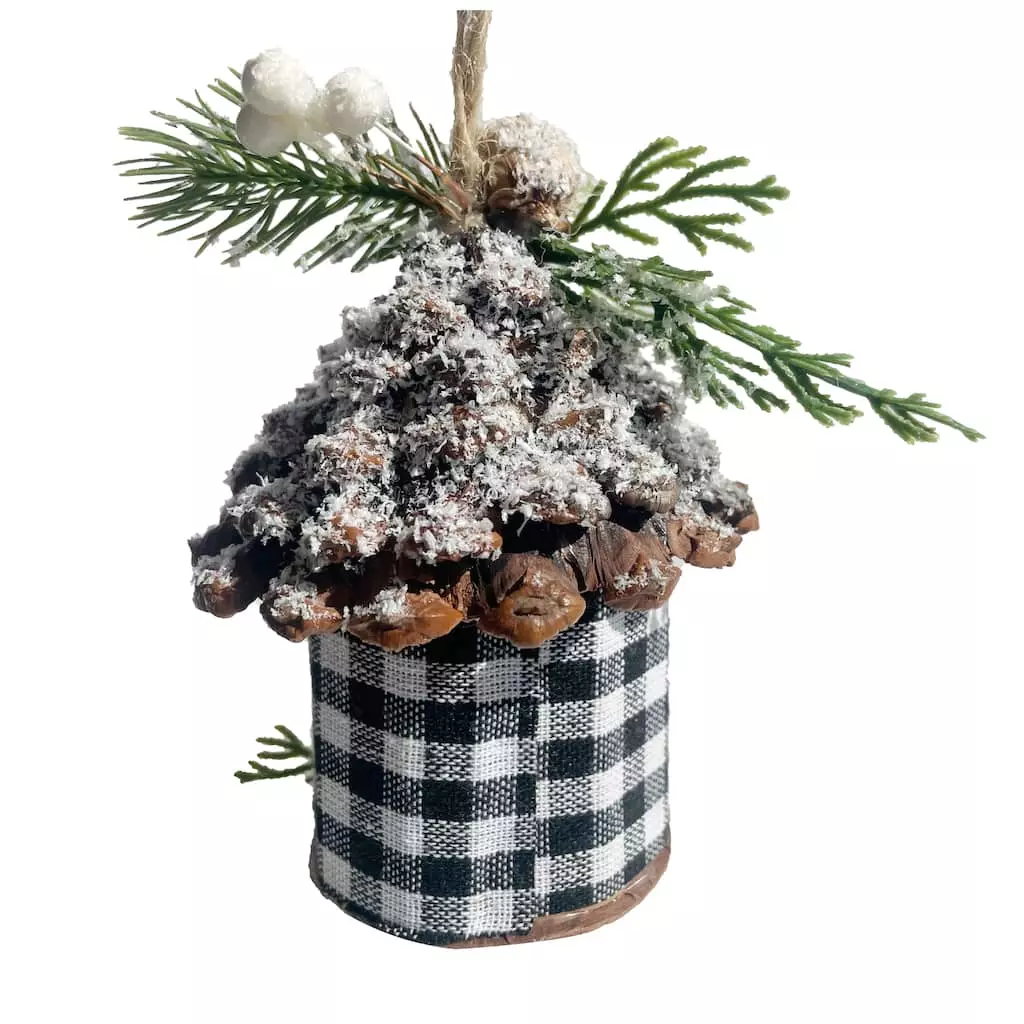Top 10 π 5'' Hedgehog with White and Black Plaid Pinecone House β Christmas Ornament by Ashland® β€οΈ 4 Top 10 π 5'' Hedgehog with White and Black Plaid Pinecone House β Christmas Ornament by Ashland® β€οΈ - Image 2