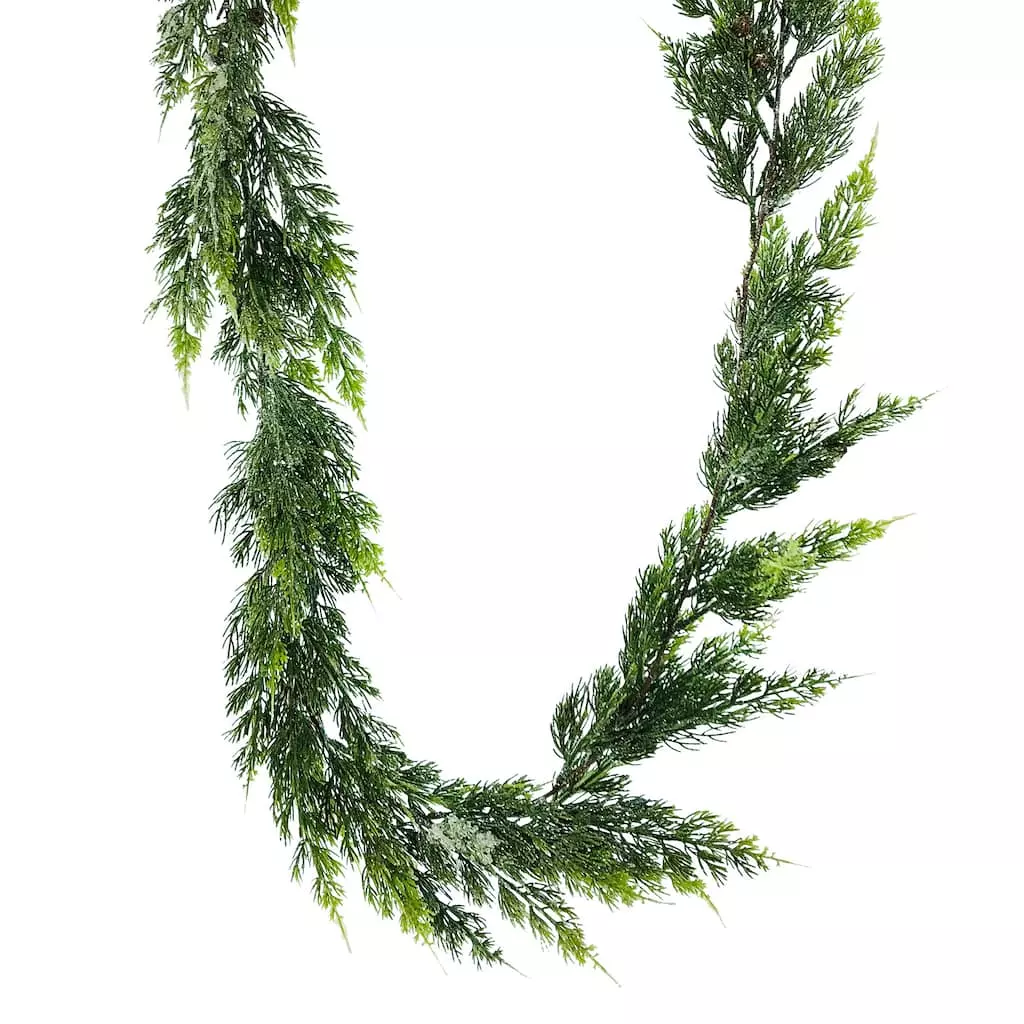 Wholesale ✔️ 6ft. Icy Juniper with Pinecone Garland by Ashland® ✔️ 3 Wholesale ✔️ 6ft. Icy Juniper with Pinecone Garland by Ashland® ✔️