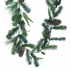 Promo ๐ 6ft. Snow Pine with Blueberries Garland by Ashland® โญ