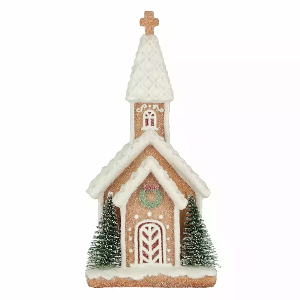 Budget ๐ 8.5" Gingerbread Church Tabletop Accent by Ashland® โ 3 Budget ๐ 8.5" Gingerbread Church Tabletop Accent by Ashland® โ