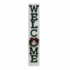Deals ✨ Assorted Wood Holiday Door Greeter with Wreath by Ashland® 🔔 -Ashland Online Store 10699534 3