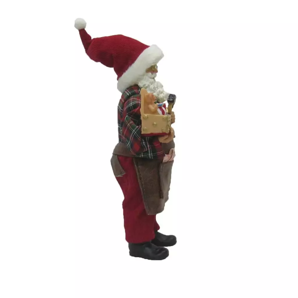 Wholesale ๐ 10.5" Workshop Santa Figure by Ashland® ๐ 4 Wholesale ๐ 10.5" Workshop Santa Figure by Ashland® ๐ - Image 2
