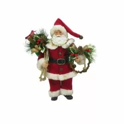 Flash Sale ⭐ 11" Traditional Santa with Wreath Figure by Ashland® ✨