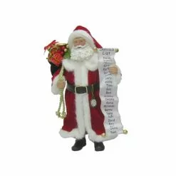 Best Sale 🧨 10.5" Traditional Santa with Bear Figure by Ashland® 💯
