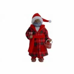 Top 10 ⭐ 10.5" Plaid Robe Santa Figure by Ashland® ⌛