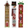 Outlet 🧨 Assorted Wood Winter Door Greeter by Ashland® ❤️ -Ashland Online Store 10699731 1