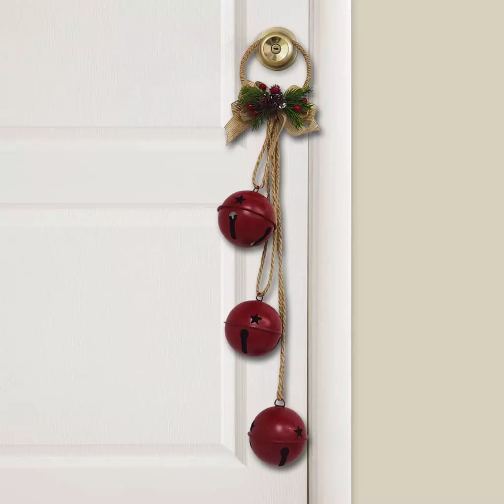 Best Sale 💯 24" Red 3 Bell Door Hanger by Ashland® ✨ 4 Best Sale 💯 24" Red 3 Bell Door Hanger by Ashland® ✨ - Image 2