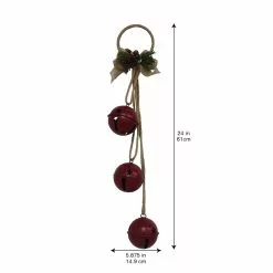 Best Sale 💯 24" Red 3 Bell Door Hanger by Ashland® ✨ 7 Best Sale 💯 24" Red 3 Bell Door Hanger by Ashland® ✨ -Ashland Online Store 10699737 3