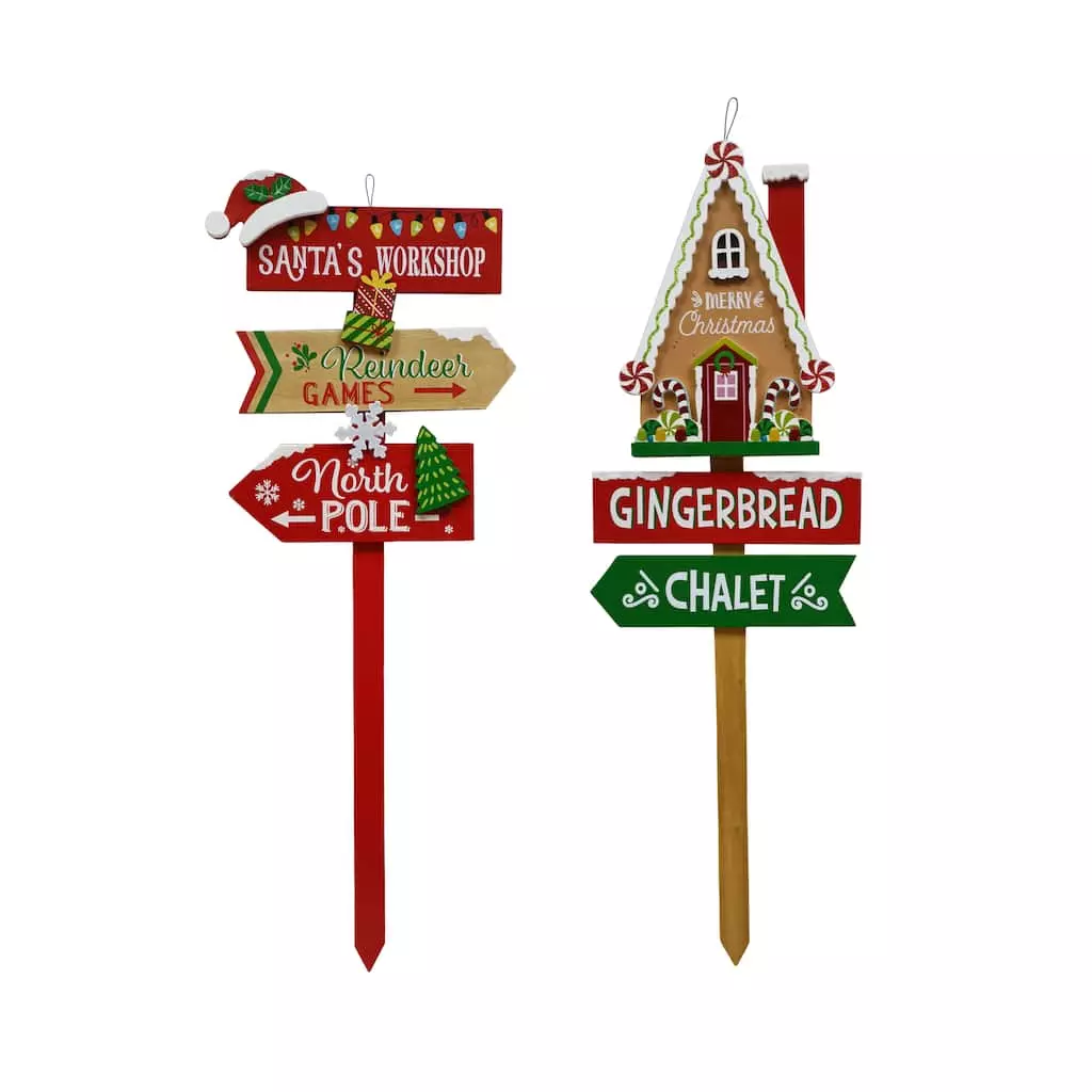 Coupon ๐ Assorted 36" North/Gingerbread Christmas Yard Stake by Ashland® ๐ฏ 3 Coupon ๐ Assorted 36" North/Gingerbread Christmas Yard Stake by Ashland® ๐ฏ