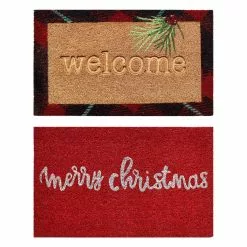 Best Pirce ✔️ Assorted Welcome & Merry Christmas Doormat by Ashland® 👍