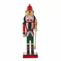 Deals 🔥 10" Red & Gold Soldier Collectible Nutcracker by Ashland® 🧨