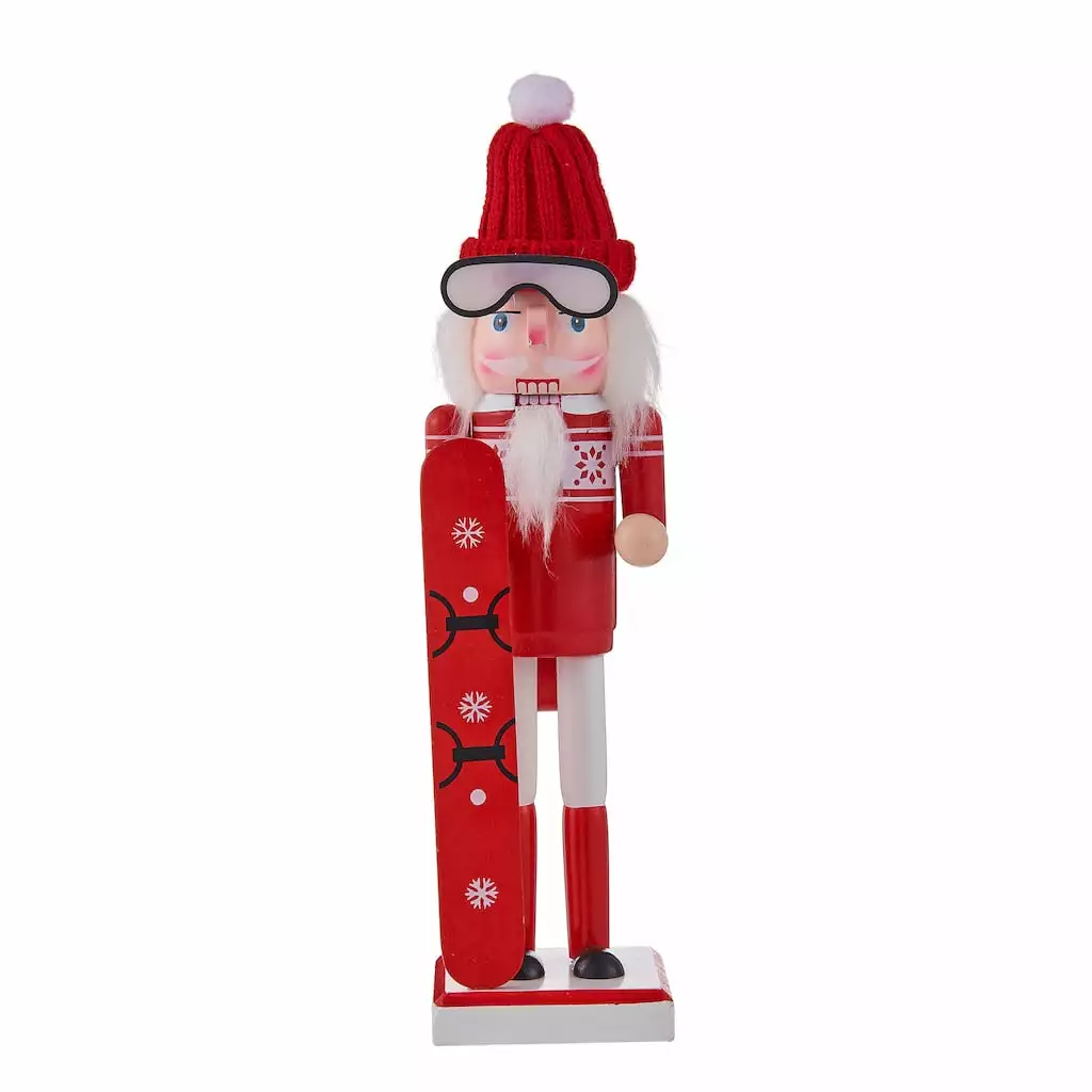 Brand new ๐ 10" Skier Collectible Nutcracker by Ashland® ๐ 3 Brand new ๐ 10" Skier Collectible Nutcracker by Ashland® ๐