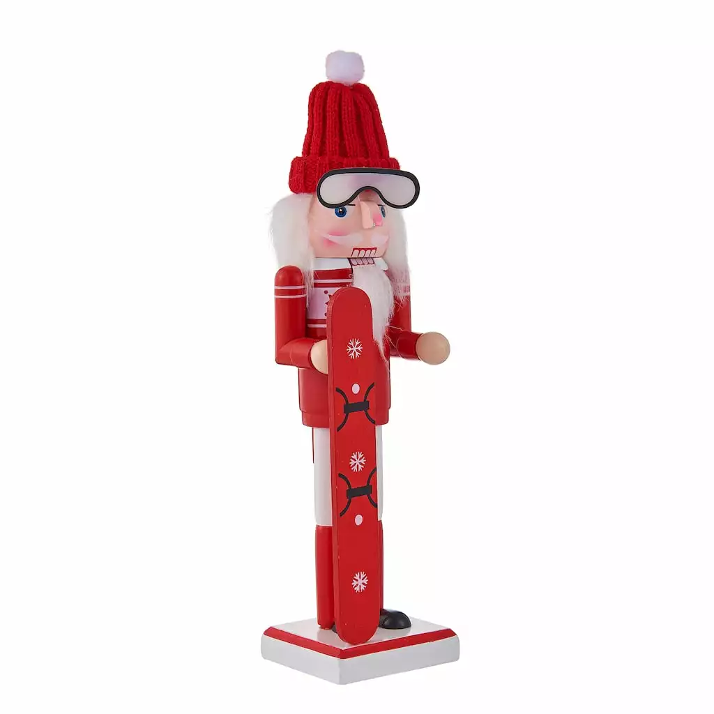 Brand new ๐ 10" Skier Collectible Nutcracker by Ashland® ๐ 4 Brand new ๐ 10" Skier Collectible Nutcracker by Ashland® ๐ - Image 2