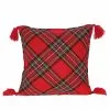 Best Sale ⌛ Red Plaid ❄ Christmas Accent Pillow by Ashland® ⌛