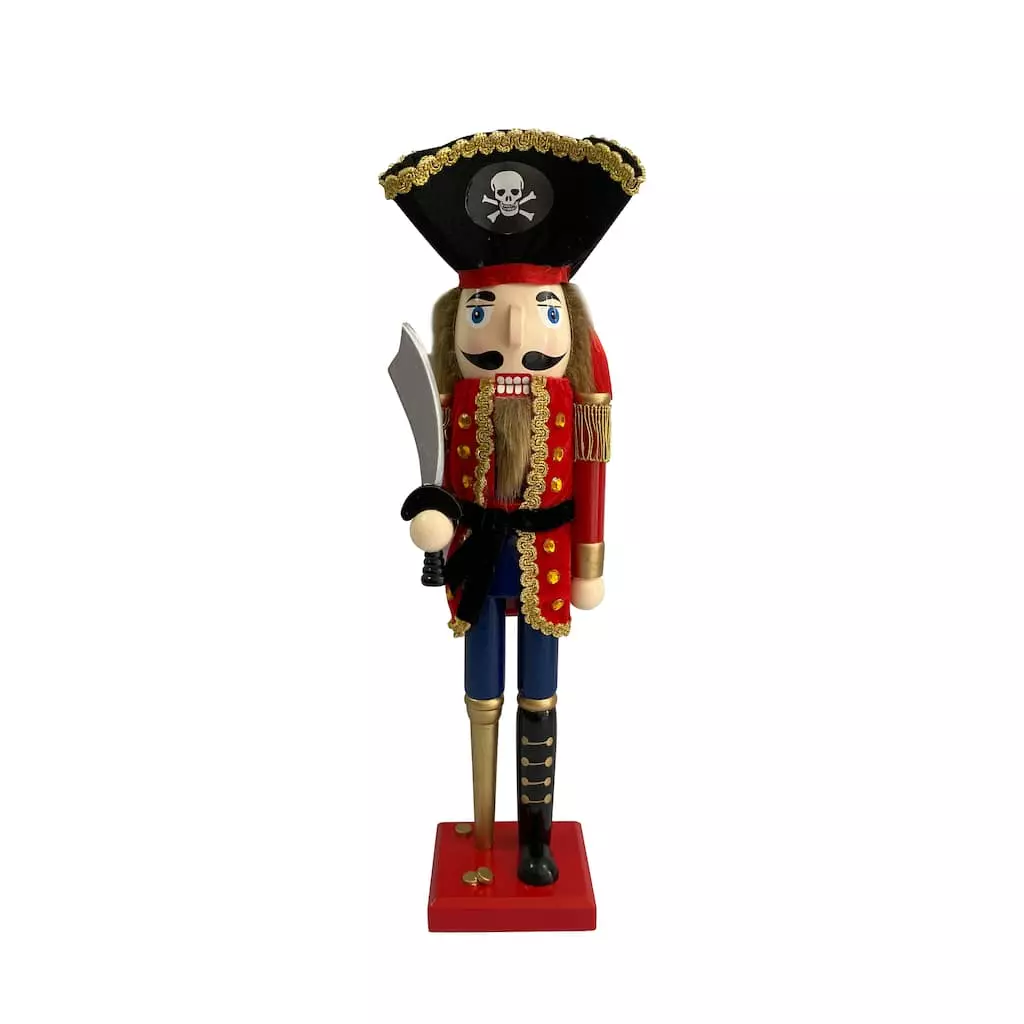 Coupon ๐ 16" Pirate Collectible Nutcracker by Ashland® ๐ฏ 3 Coupon ๐ 16" Pirate Collectible Nutcracker by Ashland® ๐ฏ
