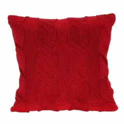 Top 10 ๐ Red Cable Knit Christmas Accent Pillow by Ashland® โ๏ธ