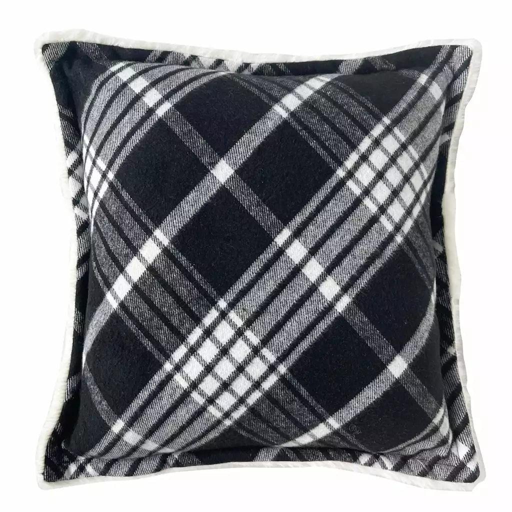 Deals ๐ฅ Black & White Tartan Christmas Accent Pillow by Ashland® ๐ 3 Deals ๐ฅ Black & White Tartan Christmas Accent Pillow by Ashland® ๐