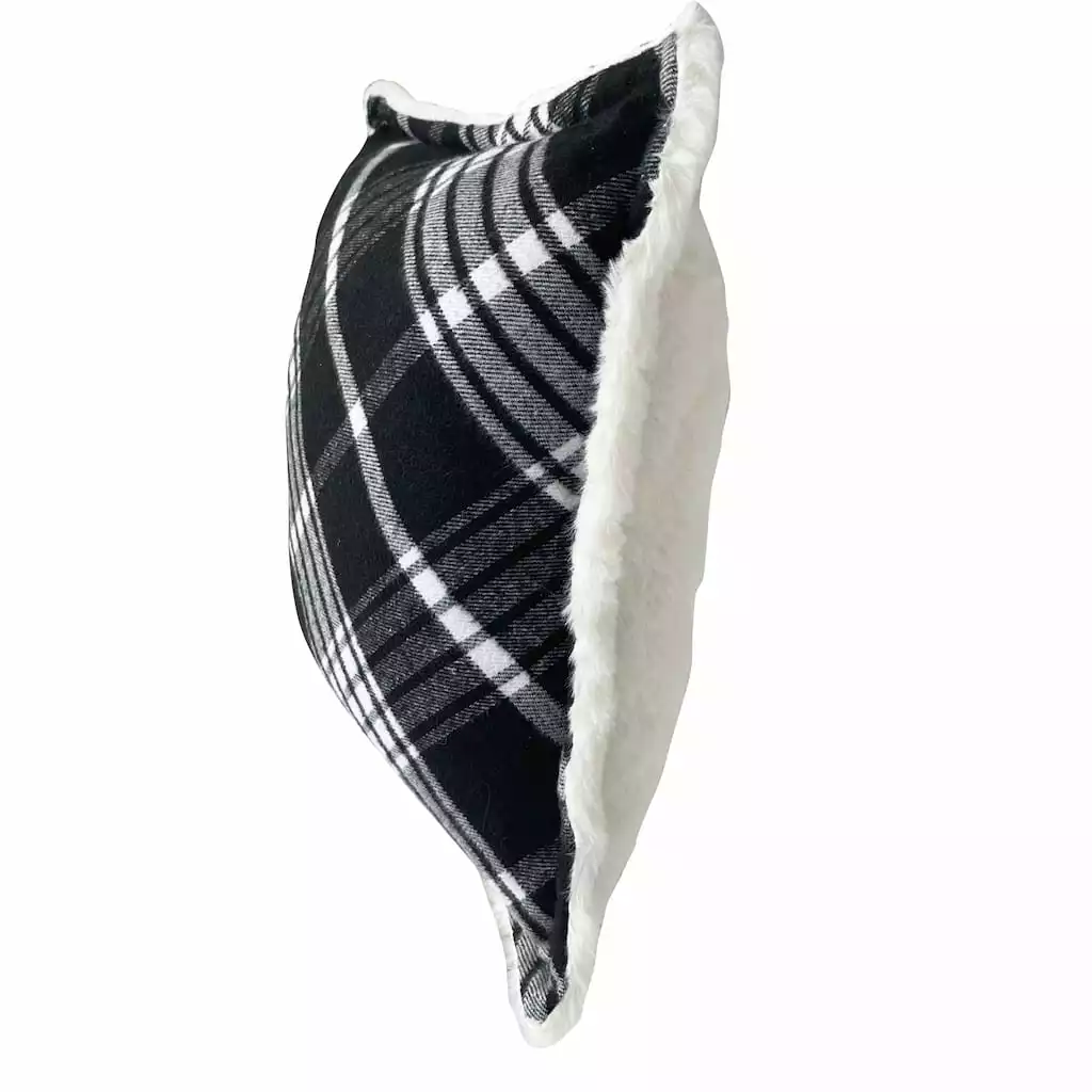 Deals ๐ฅ Black & White Tartan Christmas Accent Pillow by Ashland® ๐ 4 Deals ๐ฅ Black & White Tartan Christmas Accent Pillow by Ashland® ๐ - Image 2