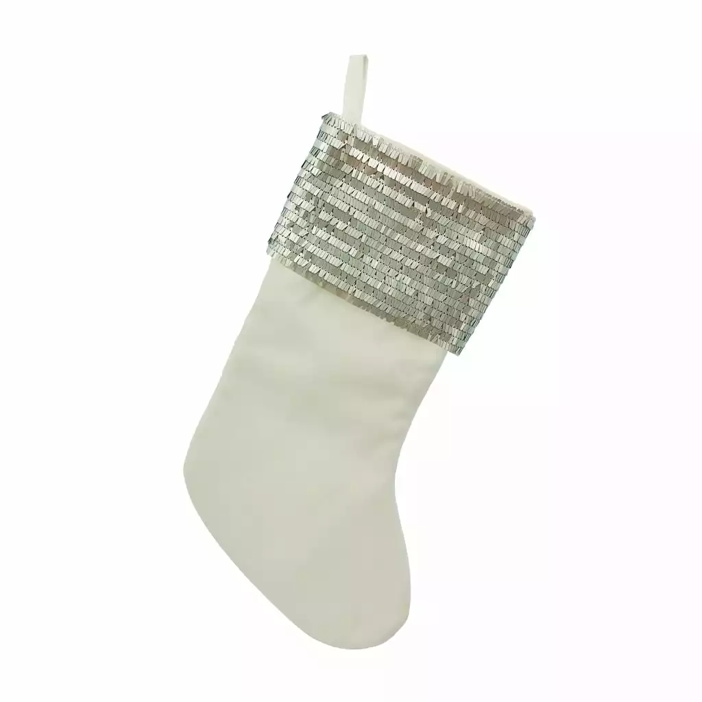 Coupon ✔️ Assorted White Stocking with Sequin Cuff by Ashland® ✔️ 5 Coupon ✔️ Assorted White Stocking with Sequin Cuff by Ashland® ✔️ - Image 3