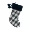 Discount ❤️ 18" Houndstooth Stocking by Ashland® 😀 -Ashland Online Store 10699875 1